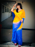 Semi chiffon  light weighted saree
